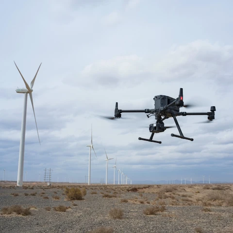 drone wind turbine inspection m